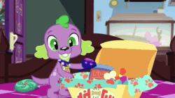 Size: 1920x1080 | Tagged: safe, edit, edited screencap, screencap, character:spike, character:spike (dog), species:dog, episode:reboxing with spike!, g4, my little pony: equestria girls, my little pony:equestria girls, spoiler:eqg series (season 2), animated, fabulous fido's faberge flying disk, lmfao, sexy and i know it (lmfao), sound, sound edit, spike's dog collar, stupid sexy spike, webm