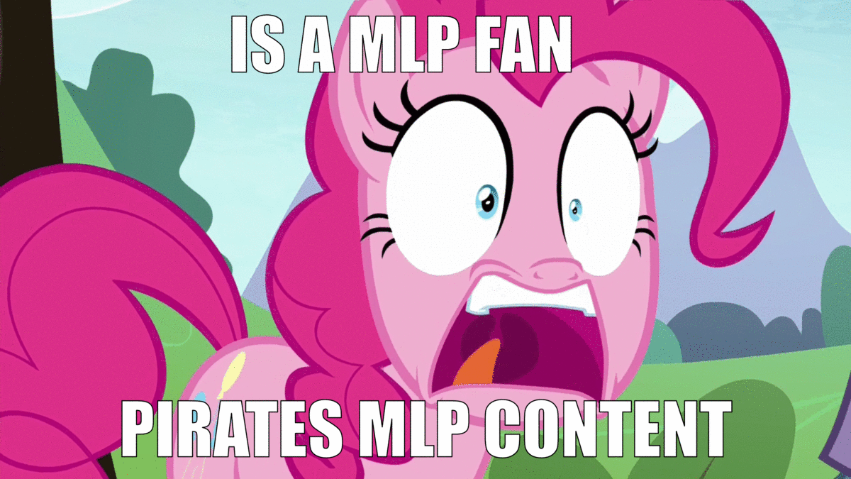 Size: 1200x675 | Tagged: safe, edit, edited screencap, screencap, character:pinkie pie, episode:the maud couple, g4, my little pony: friendship is magic, discovery family logo, female, solo, text