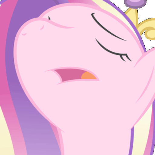Size: 512x512 | Tagged: safe, edit, screencap, character:princess cadance, species:pony, episode:the crystal empire, g4, my little pony: friendship is magic, animated, background removed, faec, female, gif, great moments in animation, majestic as fuck, simple background, solo, transparent background, vibrating, wuuh