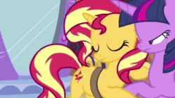 Size: 1280x720 | Tagged: safe, edit, edited screencap, screencap, character:sunset shimmer, character:twilight sparkle, character:twilight sparkle (alicorn), species:alicorn, species:pony, equestria girls:forgotten friendship, g4, my little pony: equestria girls, my little pony:equestria girls, animated, glasses, meme, music, op is a duck, op is trying to start shit, op isn't even trying anymore, peter parker, pirates of the caribbean, sound, spider-man, trash, webm, your waifu is trash