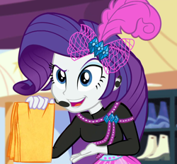 Size: 1104x1024 | Tagged: safe, edit, edited screencap, screencap, character:rarity, episode:display of affection, g4, my little pony: equestria girls, my little pony:equestria girls, clothing, cropped, shamwow