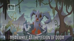 Size: 1136x640 | Tagged: safe, edit, edited screencap, screencap, episode:the beginning of the end, g4, my little pony: friendship is magic, dc comics, evil lair, grogar's lair, lair, meme, no pony, superfriends