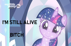 Size: 1110x714 | Tagged: safe, edit, edited screencap, screencap, character:tree of harmony, character:treelight sparkle, character:twilight sparkle, species:pony, episode:uprooted, g4, my little pony: friendship is magic, tree of harmony, treelight sparkle, vulgar