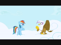 Size: 640x480 | Tagged: safe, edit, edited screencap, screencap, character:bon bon, character:descent, character:fluttershy, character:gilda, character:nightmare moon, character:nightshade, character:pinkie pie, character:princess celestia, character:princess luna, character:rainbow dash, character:rarity, character:sweetie drops, character:twilight sparkle, character:white lightning, species:griffon, species:pony, episode:dragonshy, episode:friendship is magic, episode:green isn't your color, episode:griffon the brush-off, episode:sonic rainboom, g4, my little pony: friendship is magic, animated, crossover, dr. horrible's sing-along blog, music, pmv, royal guard, rubber chicken, shadowbolts, sound, sound edit, webm, wing wishes, youtube link