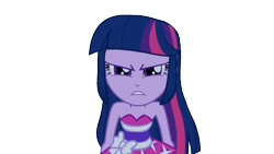 Size: 1280x720 | Tagged: safe, edit, edited screencap, screencap, character:twilight sparkle, character:twilight sparkle (alicorn), species:alicorn, species:pony, equestria girls:equestria girls, g4, my little pony: equestria girls, my little pony:equestria girls, angry, background removed, clothing, dress, fall formal outfits, female, looking at you, photoshop, simple background, solo, transparent background