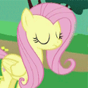 Size: 125x125 | Tagged: safe, edit, edited screencap, screencap, character:fluttershy, species:pegasus, species:pony, episode:sonic rainboom, g4, my little pony: friendship is magic, animated, cropped, female, flutteryay, gif, gif for breezies, mare, picture for breezies, solo, yay