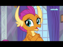 Size: 640x480 | Tagged: safe, edit, edited screencap, screencap, character:garble, character:prominence, character:rainbow dash, character:rarity, character:smolder, character:spike, character:twilight sparkle, character:twilight sparkle (alicorn), species:alicorn, species:dragon, species:human, species:pony, episode:dragon quest, episode:gauntlet of fire, episode:shadow play, episode:sweet and smoky, g4, my little pony: friendship is magic, animated, cartoonito logo, comparison, irl, irl human, malcolm mcdowell, photo, sound, star trek, star trek generations, webm, winged spike