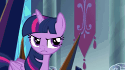 Size: 640x360 | Tagged: safe, edit, edited screencap, screencap, character:twilight sparkle, character:twilight sparkle (alicorn), species:alicorn, species:human, species:pony, episode:the beginning of the end, g4, my little pony: friendship is magic, animated, chumbawamba, irl, irl human, jimmy fallon, photo, sound, tubthumping, video, webm