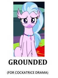 Size: 698x932 | Tagged: safe, edit, edited screencap, screencap, character:silverstream, episode:student counsel, episode:uprooted, g4, my little pony: friendship is magic, bad end, cropped, cute, female, grounded, sad, sadorable, solo, wavy mouth