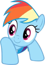 Size: 462x655 | Tagged: safe, edit, edited screencap, screencap, character:rainbow dash, species:pegasus, species:pony, episode:the last crusade, g4, my little pony: friendship is magic, background removed, female, mare, meme, simple background, smiling, transparent background