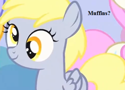 Size: 414x299 | Tagged: safe, edit, edited screencap, screencap, character:cloud kicker, character:derpy hooves, character:twinkleshine, species:pony, episode:pinkie pride, g4, my little pony: friendship is magic, cropped, cute, derpabetes, female, filly, filly derpy, speech, younger