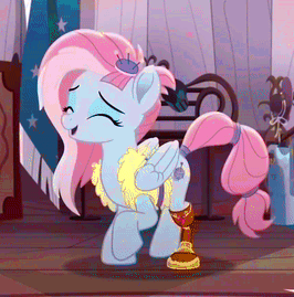 Size: 266x269 | Tagged: safe, edit, edited screencap, screencap, character:kerfuffle, species:pony, friendship is magic: rainbow roadtrip, g4, my little pony: friendship is magic, amputee, animated, boulder media is trying to murder us, color edit, colored, cute, dawwww, fufflebetes, gif, kerfuffle shuffle, prosthetic leg, prosthetic limb, prosthetics, trotting, trotting in place, weapons-grade cute