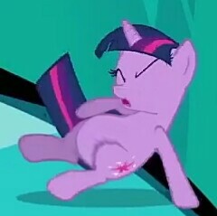 Size: 240x239 | Tagged: safe, edit, edited screencap, screencap, character:twilight sparkle, species:pony, species:unicorn, episode:the crystal empire, g4, my little pony: friendship is magic, belly, cropped, cute, fat, fat edit, female, solo, twilard sparkle