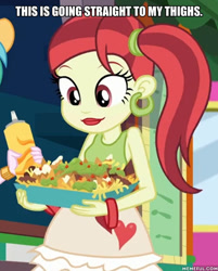 Size: 600x746 | Tagged: safe, edit, edited screencap, screencap, episode:five lines you need to stand in, g4, my little pony: equestria girls, my little pony:equestria girls, spoiler:eqg series (season 2), bracelet, chips, ear piercing, earring, food, jewelry, nachos, piercing, rose heart
