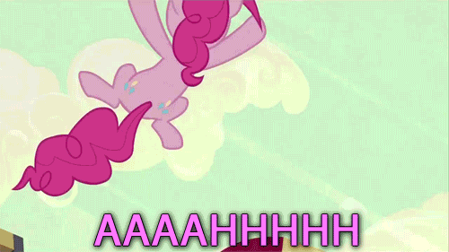 Size: 500x281 | Tagged: safe, edit, edited screencap, screencap, character:pinkie pie, character:rarity, character:twilight sparkle, episode:the last roundup, g4, my little pony: friendship is magic, animated, caption, rarity catch me