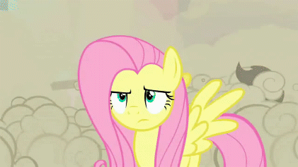 Size: 421x237 | Tagged: safe, edit, edited screencap, screencap, character:fluttershy, character:pinkie pie, species:changeling, episode:a canterlot wedding, g4, my little pony: friendship is magic, animated, doomie, meme, nigel thornberry, smashing (meme)