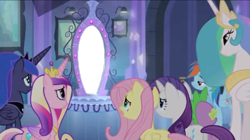 Size: 1071x600 | Tagged: safe, edit, edited screencap, screencap, character:fluttershy, character:princess cadance, character:princess celestia, character:princess luna, character:rainbow dash, character:spike, character:twilight sparkle, equestria girls:equestria girls, g4, my little pony: equestria girls, my little pony:equestria girls, exploitable, template