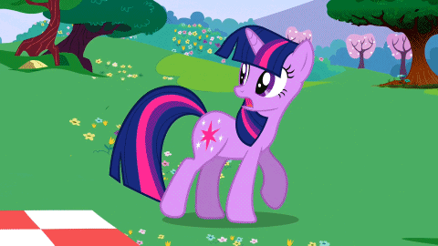Size: 480x270 | Tagged: safe, edit, edited screencap, screencap, character:applejack, character:fluttershy, character:pinkie pie, character:rainbow dash, character:rarity, character:twilight sparkle, character:twilight sparkle (unicorn), species:bird, species:pony, species:unicorn, episode:a canterlot wedding, g4, my little pony: friendship is magic, animated, edited edit, female, fence, frown, mane six, mare, omnivore twilight, open mouth, picnic blanket, regurgitation, reverse vore, reversed, songbird, twilight eats a bird, twipred, vore, wat, wink