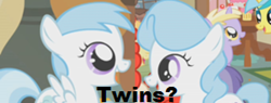 Size: 598x228 | Tagged: safe, edit, edited screencap, screencap, character:cotton cloudy, character:dinky hooves, character:lemony gem, character:noi, character:royal blue, character:tornado bolt, character:twist, species:earth pony, species:pegasus, species:pony, episode:call of the cutie, g4, my little pony: friendship is magic, background pony, cottonbetes, cute, female, filly, headcanon, royal blue, royalbetes, theory, twins