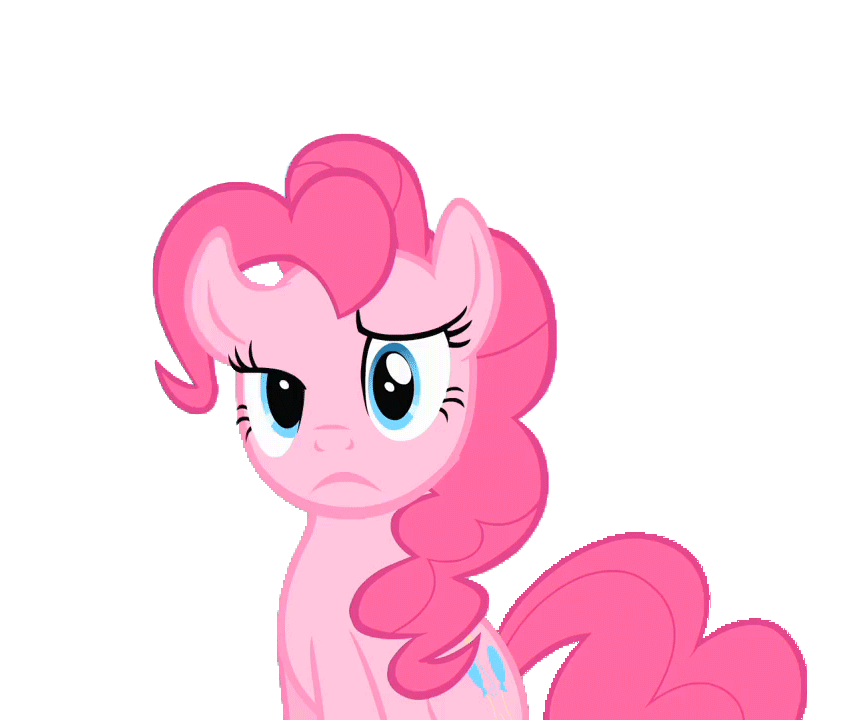 Size: 850x720 | Tagged: safe, edit, edited screencap, screencap, character:pinkie pie, episode:feeling pinkie keen, g4, my little pony: friendship is magic, animated, background removed, female, floppy ears, gif, pinkie sense, simple background, solo, transparent background