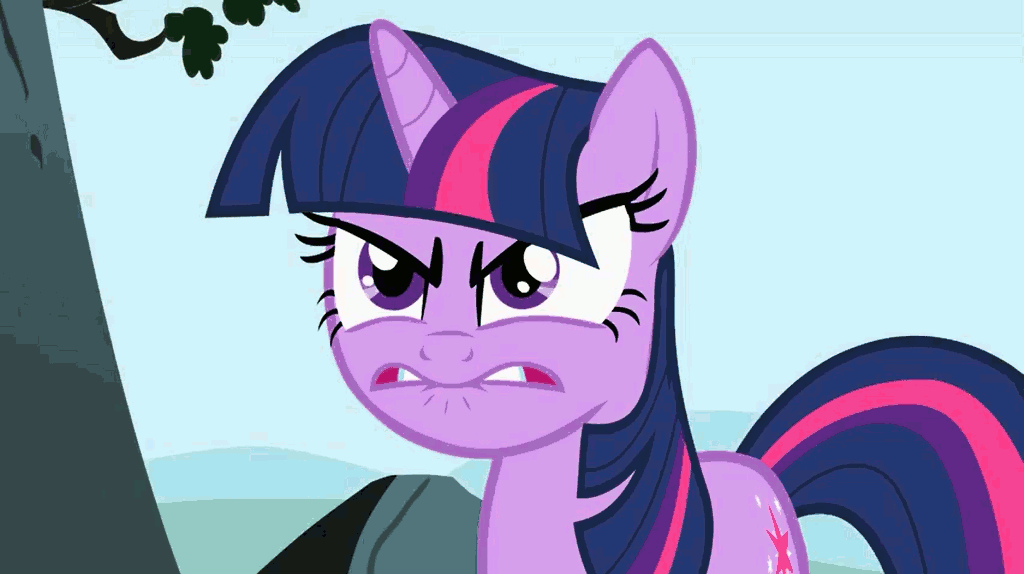 Size: 1024x574 | Tagged: safe, edit, edited screencap, screencap, character:twilight sparkle, character:twilight sparkle (unicorn), species:pony, species:unicorn, episode:feeling pinkie keen, episode:lesson zero, g4, my little pony: friendship is magic, angry, animated, atomic rainboom, bad end, death, explosion, eyes closed, faec, female, floppy ears, frown, glare, gritted teeth, jumping, lip bite, mare, rage, rainbow, rainbow nuke, reaction image, self-destruct, solo, upset