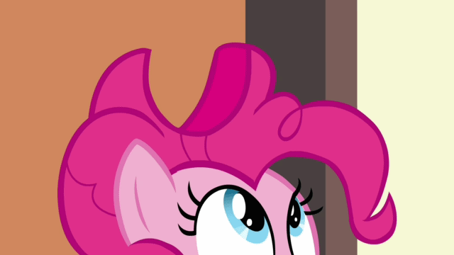 Size: 640x360 | Tagged: safe, edit, edited screencap, screencap, character:pinkie pie, episode:mmmystery on the friendship express, g4, my little pony: friendship is magic, animated, hair, reversed