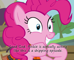 Size: 800x652 | Tagged: safe, edit, edited screencap, screencap, character:pinkie pie, episode:pinkie apple pie, g4, my little pony: friendship is magic, female, insane pony thread, shipping, solo