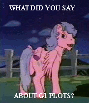 Size: 181x209 | Tagged: safe, edit, edited screencap, screencap, character:firefly, species:pegasus, species:pony, episode:rescue at midnight castle, g1, my little pony 'n friends, animated, bow, butt, caption, female, mare, plot, solo, tail bow, tail flick, text