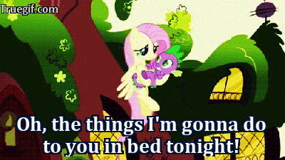 Size: 400x225 | Tagged: safe, edit, edited screencap, screencap, character:fluttershy, character:spike, species:dragon, species:pegasus, species:pony, ship:flutterspike, animated, caption, female, image macro, male, mare, meme, shipping, straight