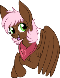 Size: 367x481 | Tagged: safe, artist:lulubell, oc, oc only, species:pegasus, species:pony, simple background, transparent background
