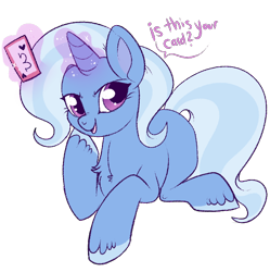 Size: 700x703 | Tagged: safe, artist:lulubell, character:trixie, species:pony, species:unicorn, card trick, female, magic, mare, simple background, solo, transparent background