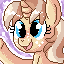 Size: 64x64 | Tagged: safe, artist:lulubell, oc, oc only, oc:lulubell, icon, pixel art, solo