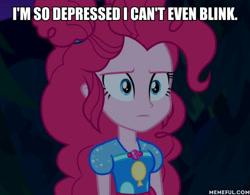 Size: 600x468 | Tagged: safe, edit, edited screencap, screencap, character:pinkie pie, equestria girls:sunset's backstage pass, g4, my little pony: equestria girls, my little pony:equestria girls, spoiler:eqg series (season 2), caption, cropped, image macro, king of the hill, text