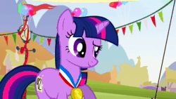 Size: 1920x1080 | Tagged: safe, edit, edited screencap, screencap, character:twilight sparkle, species:human, species:pony, species:unicorn, episode:fall weather friends, g4, my little pony: friendship is magic, animated, bojack horseman, horse, horsing around, sound, webm