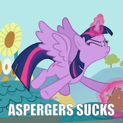 Size: 405x405 | Tagged: safe, edit, edited screencap, screencap, character:twilight sparkle, character:twilight sparkle (alicorn), species:alicorn, species:pony, episode:testing testing 1-2-3, g4, my little pony: friendship is magic, angry, animated, asperger's syndrome, caption, clipboard, complaining, cropped, female, image macro, solo, text, twilight sparkle has aspergers