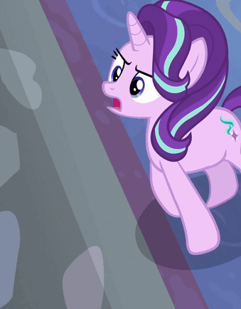 Size: 339x434 | Tagged: safe, edit, edited screencap, screencap, character:starlight glimmer, species:pony, species:unicorn, episode:a matter of principals, g4, my little pony: friendship is magic, angry, animated, cropped, female, horses doing horse things, solo, stomp, stomping, trotting, upset