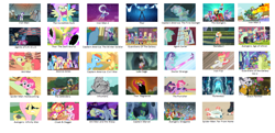 Size: 1354x658 | Tagged: safe, edit, edited screencap, screencap, character:amethyst star, character:apple bloom, character:applejack, character:autumn blaze, character:big mcintosh, character:bon bon, character:chancellor neighsay, character:cozy glow, character:derpy hooves, character:discord, character:donut joe, character:fili-second, character:flam, character:flim, character:fluttershy, character:garble, character:gilda, character:lord tirek, character:lyra heartstrings, character:mare do well, character:masked matter-horn, character:mayor mare, character:mistress marevelous, character:moondancer, character:pharynx, character:pinkie pie, character:prince pharynx, character:prince rutherford, character:princess ember, character:radiance, character:rainbow dash, character:rarity, character:saddle rager, character:sandbar, character:scootaloo, character:sludge, character:soarin', character:somnambula, character:sparkler, character:spike, character:spike (dog), character:spitfire, character:starlight glimmer, character:stellar flare, character:sunburst, character:sunset shimmer, character:sweetie belle, character:sweetie drops, character:tempest shadow, character:terramar, character:thorax, character:trixie, character:twilight sparkle, character:twilight sparkle (alicorn), character:zapp, character:zecora, species:alicorn, species:changeling, species:diamond dog, species:dog, species:pegasus, species:pony, species:reformed changeling, episode:a bird in the hoof, episode:a canterlot wedding, episode:a dog and pony show, episode:bridle gossip, episode:call of the cutie, episode:celestial advice, episode:cheer you on, episode:daring done, episode:do princesses dream of magic sheep?, episode:every little thing she does, episode:father knows beast, episode:filli vanilli, episode:hearth's warming eve, episode:let it rain, episode:mmmystery on the friendship express, episode:molt down, episode:over a barrel, episode:power ponies, episode:school raze, episode:slice of life, episode:the best night ever, episode:the cutie pox, episode:the cutie re-mark, episode:the ending of the end, episode:the mysterious mare do well, episode:to where and back again, episode:twilight's kingdom, equestria girls:forgotten friendship, equestria girls:friendship games, equestria girls:legend of everfree, equestria girls:rainbow rocks, equestria girls:rollercoaster of friendship, g4, my little pony: equestria girls, my little pony: friendship is magic, my little pony:equestria girls, spoiler:eqg series (season 2), agent carter, agents of shield, ant-man, ant-man and the wasp, avengers, avengers: age of ultron, avengers: endgame, avengers: infinity war, black panther, captain america, captain america: civil war, captain america: the first avenger, captain america: the winter soldier, captain marvel, caption, chancellor puddinghead, cloak and dagger, cutie mark crusaders, daredevil, doctor strange, dragon lord ember, drone, exploitable meme, flim flam brothers, flutterrage, frozen, golden oaks library, guardians of the galaxy, guardians of the galaxy vol. 2, heart's desire, image macro, inhumans, iron fist, iron man, iron man 2, iron man 3, jessica jones, luke cage, marvel cinematic universe, meme, runaways, spider-man, spider-man: far from home, spider-man: homecoming, text, the avengers, the defenders, the incredible hulk, the punisher, thor, thor: ragnarok, thor: the dark world, toaster robot, wall of tags, whip, wonderbolts