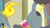 Size: 1702x957 | Tagged: safe, edit, edited screencap, screencap, character:gabby, species:griffon, episode:dragon dropped, g4, my little pony: friendship is magic, burned, burned butt, butt, claw, face down ass up, female, lightning, literal butthurt, look at my ass, pain, plot, pointing, saddle bag, scorched, solo, thunderbolt