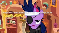 Size: 720x405 | Tagged: safe, edit, edited screencap, screencap, character:twilight sparkle, species:pony, episode:it's about time, g4, my little pony: friendship is magic, future twilight, play of the game