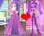 Size: 924x756 | Tagged: safe, edit, edited screencap, screencap, character:aria blaze, character:fluttershy, ship:ariashy, episode:costume conundrum, episode:find the magic, g4, my little pony: equestria girls, my little pony:equestria girls, spoiler:choose your own ending (season 2), spoiler:eqg series (season 2), clothing, costume conundrum: rarity, dress, female, flutterblaze, heart, lesbian, shipping, shipping domino
