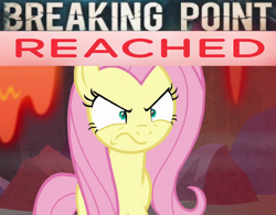 Size: 640x499 | Tagged: safe, edit, edited screencap, screencap, character:fluttershy, species:pony, episode:sweet and smoky, g4, my little pony: friendship is magic, angry, cropped, female, peeved, solo