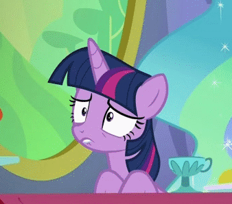 Size: 338x298 | Tagged: safe, edit, edited screencap, screencap, character:princess celestia, character:twilight sparkle, character:twilight sparkle (alicorn), species:alicorn, species:pony, episode:no second prances, g4, my little pony: friendship is magic, animated, blatant lies, caption, cropped, gif, image macro, nervous, text