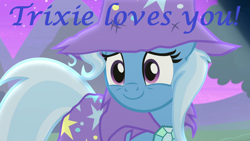 Size: 1280x720 | Tagged: safe, edit, edited screencap, screencap, character:trixie, episode:no second prances, g4, my little pony: friendship is magic, caption, cute, diatrixes, image macro, meme, text, trixie yells at everything