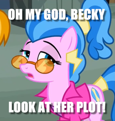 Size: 1021x1079 | Tagged: safe, edit, edited screencap, screencap, character:surf, character:turf, episode:putting your hoof down, g4, my little pony: friendship is magic, caption, cropped, image macro, meme, sir mix-a-lot, solo, text