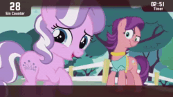 Size: 1280x720 | Tagged: safe, edit, edited screencap, screencap, character:apple bloom, character:button mash, character:diamond tiara, character:pipsqueak, character:scootaloo, character:silver spoon, character:snails, character:snips, character:spoiled rich, character:sweetie belle, species:earth pony, species:pegasus, species:pony, species:unicorn, episode:call of the cutie, episode:flight to the finish, episode:ponyville confidential, g4, my little pony: friendship is magic, animated, cinemare sins, cutie mark crusaders, female, filly, mare, sound, webm