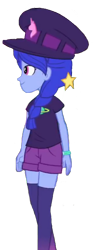 Size: 760x2048 | Tagged: safe, edit, edited screencap, screencap, g4, my little pony: equestria girls, my little pony:equestria girls, background removed, simple background, solo, space camp (character), transparent background