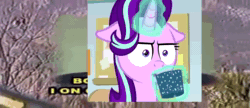 Size: 1250x540 | Tagged: safe, edit, edited screencap, screencap, character:starlight glimmer, episode:marks for effort, g4, my little pony: friendship is magic, :i, animated, empathy cocoa, i mean i see, remove kebab, serbia, serbia strong, sound, webm