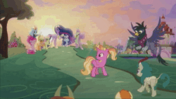 Size: 1280x720 | Tagged: safe, edit, edited screencap, screencap, character:applejack, character:fluttershy, character:luster dawn, character:pinkie pie, character:rainbow dash, character:rarity, character:spike, character:twilight sparkle, character:twilight sparkle (alicorn), species:alicorn, species:dragon, species:earth pony, species:pegasus, species:pony, species:unicorn, episode:the last problem, g4, my little pony: friendship is magic, animated, book, drama, female, gallop j. fry, georgia (character), gigachad spike, jontron, male, mane seven, mane six, mare, nightshade: the claws of heugh, older, older applejack, older fluttershy, older gallop j. fry, older mane seven, older mane six, older pinkie pie, older rainbow dash, older rarity, older spike, older twilight, op is a duck, op is trying to start shit, princess twilight 2.0, river song (character), series finale drama, sound, vulgar, webm, yelena
