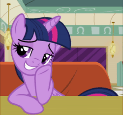 Size: 808x758 | Tagged: safe, edit, edited screencap, screencap, character:fluttershy, character:twilight sparkle, character:twilight sparkle (alicorn), species:alicorn, species:pony, episode:the saddle row review, g4, my little pony: friendship is magic, aivo, animated, avo, cropped, fifteen.ai, floppy ears, slavoj zizek, sound, sound only, the pony machine learning project, webm