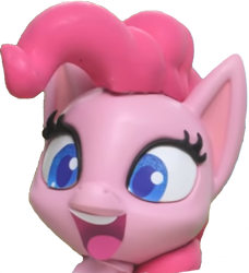 Size: 485x531 | Tagged: safe, edit, edited screencap, screencap, character:pinkie pie, species:earth pony, species:pony, my little pony: stop motion short, my little pony:pony life, background removed, cute, diapinkes, female, simple background, snowball fight (short), solo, transparent background